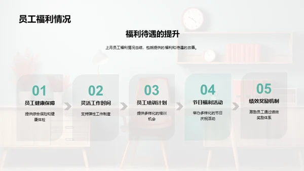 人力资源部月度总结