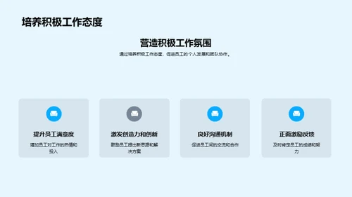 塑造积极企业氛围