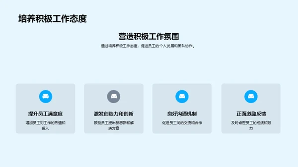 塑造积极企业氛围