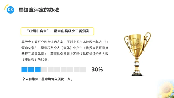 蓝色水彩实拍少先队争章说课PPT建队日