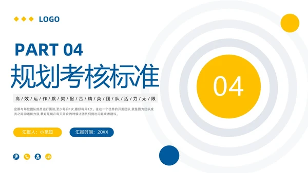 蓝色简约团队管理经验分享PPT模板宣传PPT动态PPT