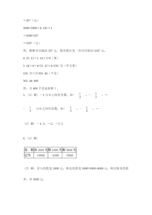 小学六年级数学摸底考试题【各地真题】.docx