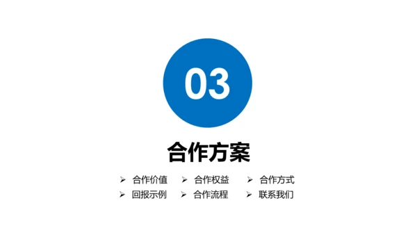 招商投资合作方案计划书通用PPT模板