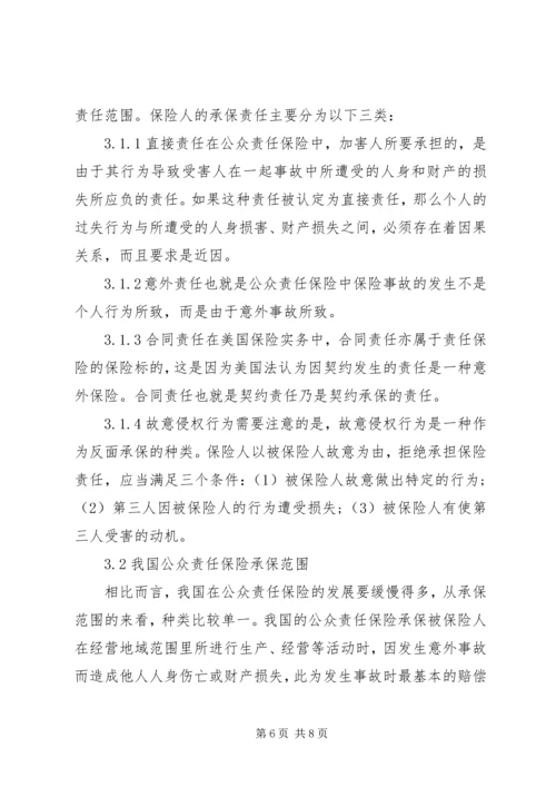 公众责任保险法律问题.docx