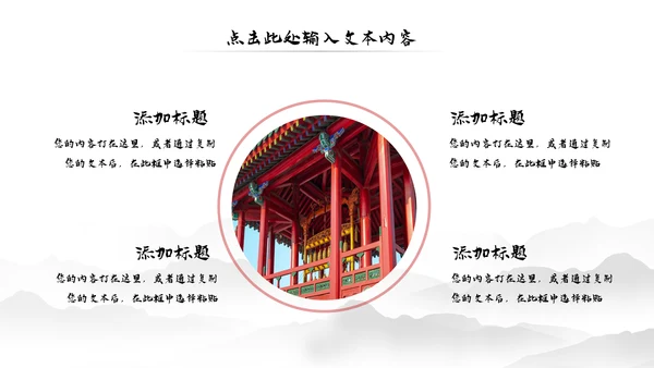 古典中国风故宫文化故宫印象旅游景点古建筑PPT