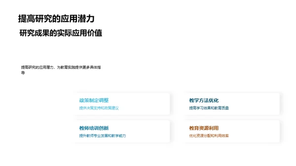教育研究创新之道