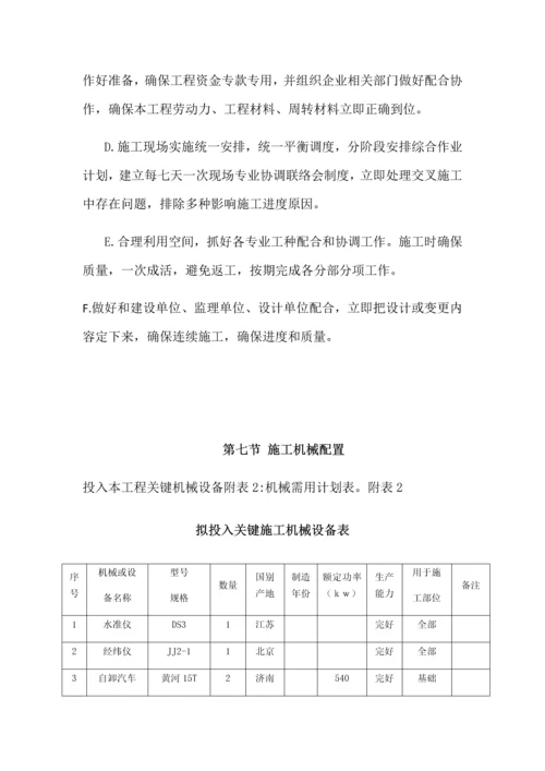 沼气综合重点工程综合标准施工组织设计.docx