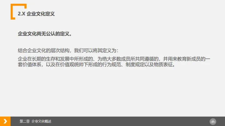 企业文化浅探通用PPT模板
