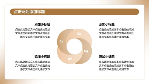 棕色简约风课前分享演讲专题汇报PPT模板