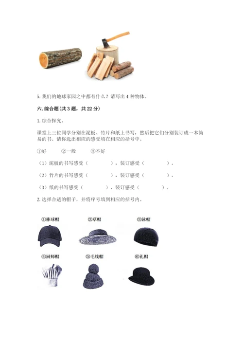 教科版二年级上册科学期末测试卷附答案【实用】.docx
