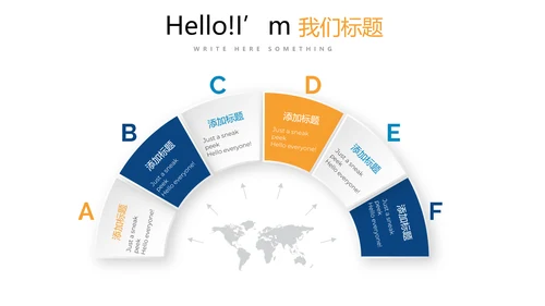 蓝色创意医疗科技动态PPT