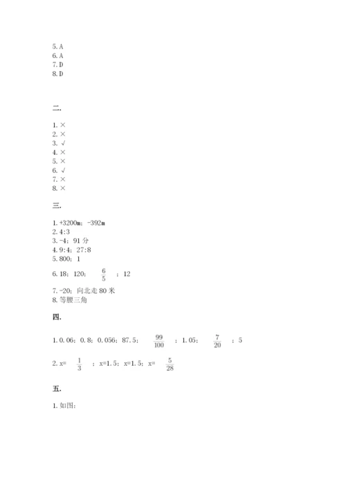 杭州文澜中学小升初数学试卷精品（易错题）.docx