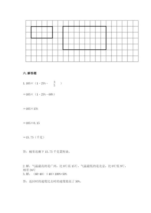 林口县六年级下册数学期末测试卷完整版.docx