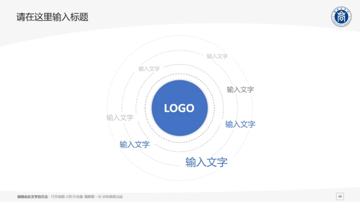 福建商学院课题学术汇报毕业论文答辩通用PPT模板