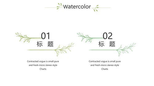 银杏叶医药工作总结汇报动态PPT