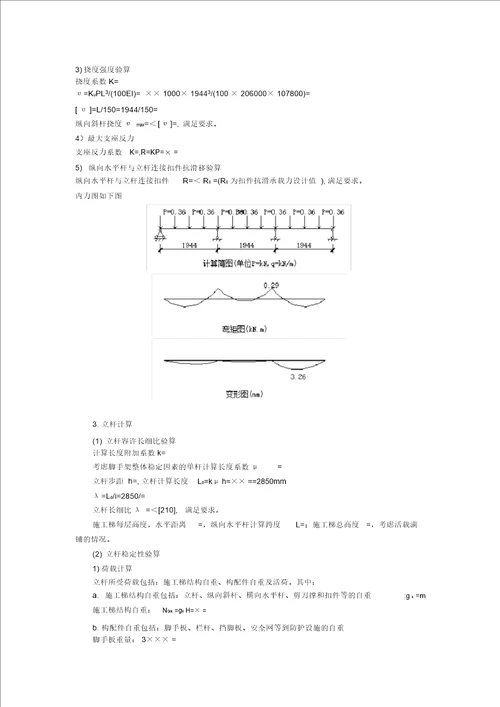 施工楼梯脚手架搭设方案