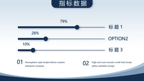 蓝色医疗眼科工作总结汇报动态PPT
