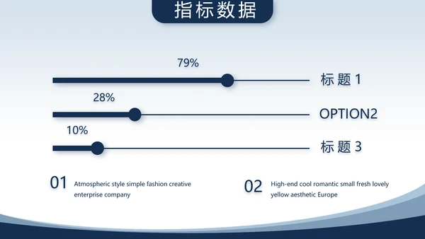 蓝色医疗眼科工作总结汇报动态PPT
