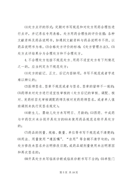 医院处方点评制度.docx
