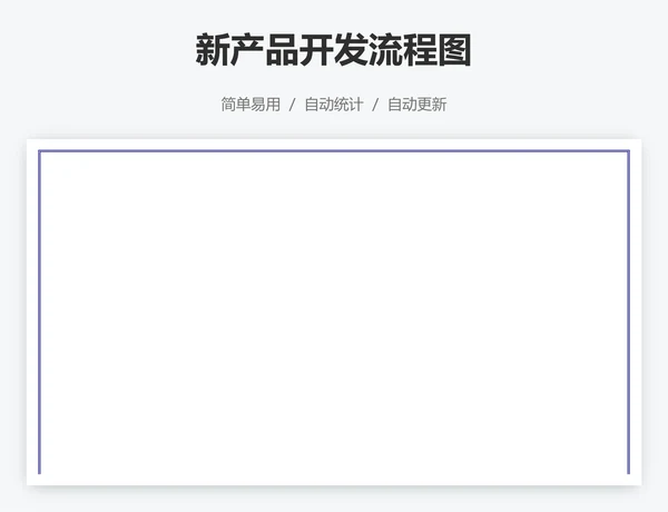 新产品开发流程图