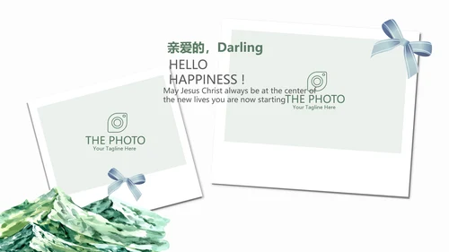 户外旅游电子相册动态PPT