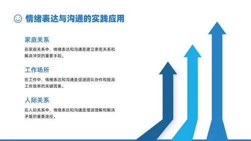 蓝色商务实拍风格调节情绪主题班会PPT课件