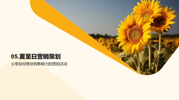 夏至营销攻略