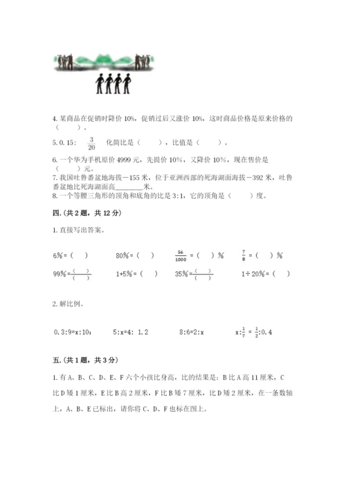 小学毕业班数学检测卷及完整答案【有一套】.docx