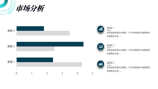 科技感风格的商业计划书通用PPT模板