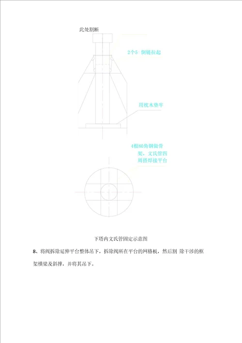 高炉煤气清洗系统椭圆阀和文氏管扩张段更换施工方案