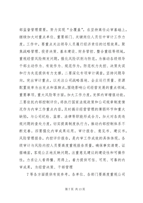 内审分管领导讲话(精) (2).docx