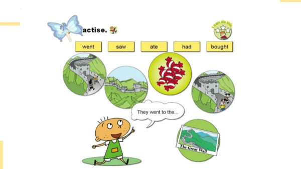 Module 5 Unit 1  We went to the Great Wall 课件(共30张