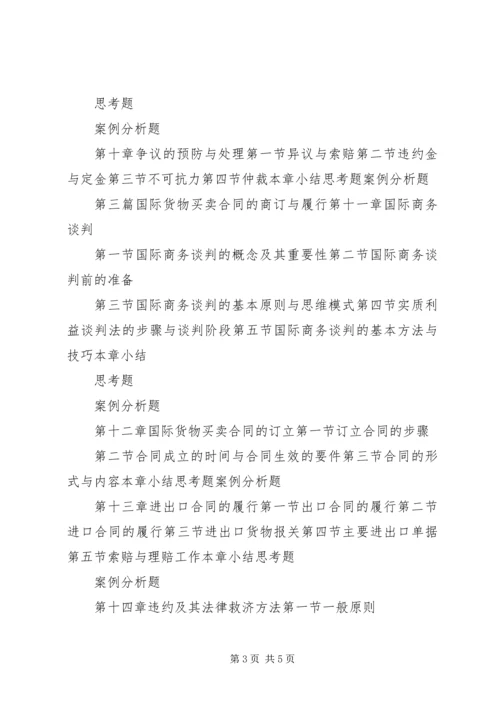 国际贸易实务调研报告 (2).docx