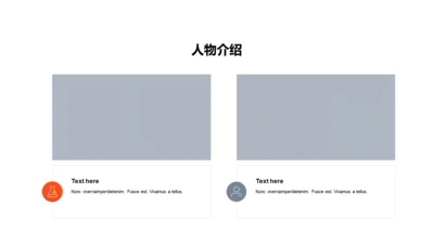 人物介绍-商务简约2项PPT