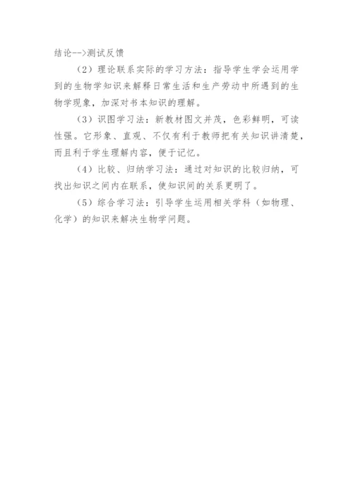初中八年级下生物学期教学计划.docx