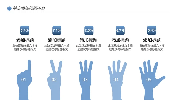 创意极简三角形企业宣传公司简介PPT模板