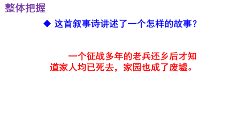 第24课《十五从军征》精品实用高效课件(共18张PPT)