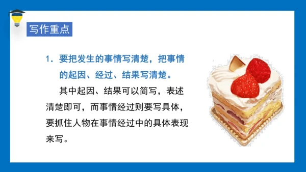 统编版语文五年级下册 第四单元 习作四：他（）了 课件