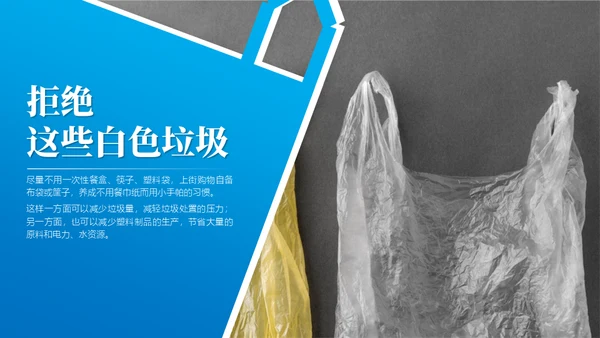 日常生活中的环保冷知识主题通用PPT模板