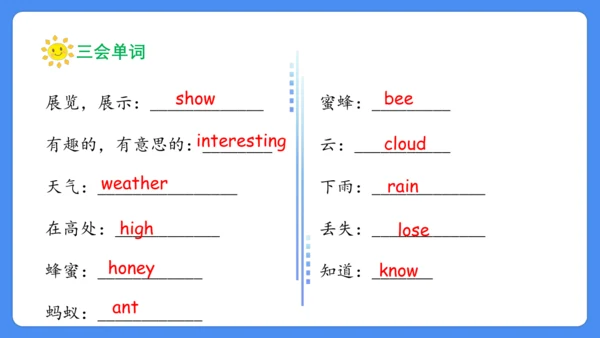 Unit 2 What a day!  复习课件(共31张PPT)-2024-2025学年译林版（三