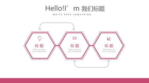 粉色简约美容化妆品宣传动态PPT