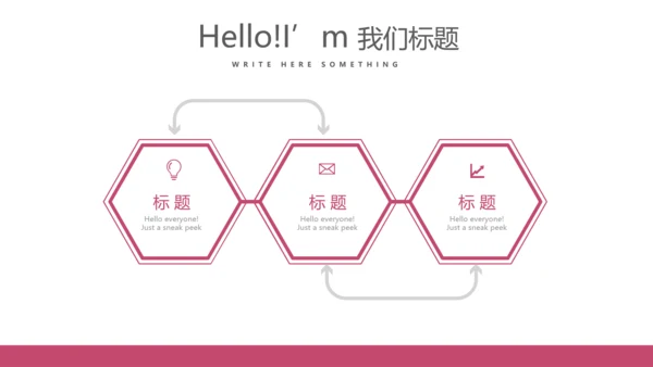 粉色简约美容化妆品宣传动态PPT