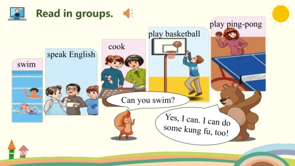 Unit 4 What can you do Part B Let's learn课件(共25张PP