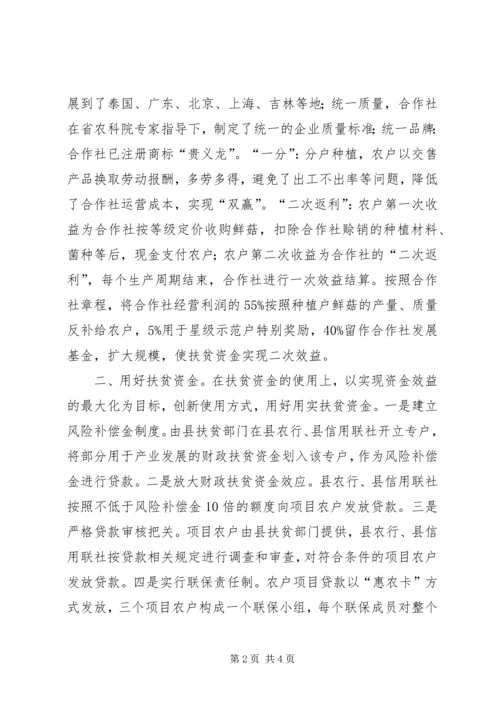 县扶贫开发典型材料.docx