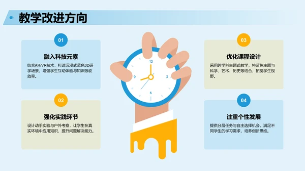 蓝色3D风研学旅行宣传