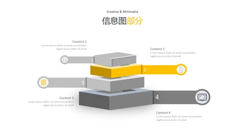 现代橙色简洁设计公司简介商务PPT模板
