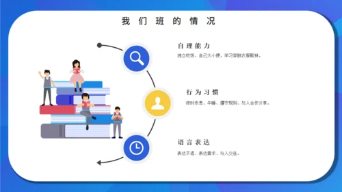 新学期家长班会通用PPT模板