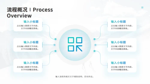 流程图示与组织架构图合集通用PPT图表模板