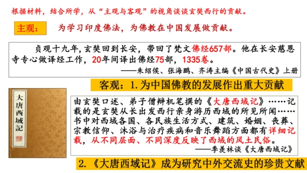 第4课 唐朝的中外文化交流 课件