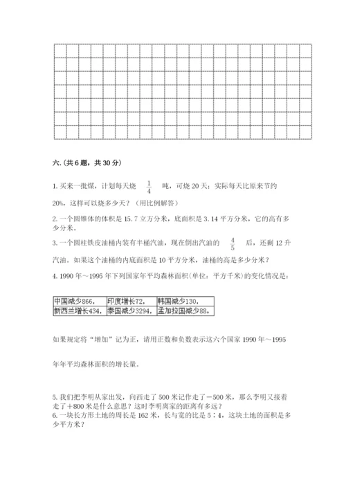 四川省【小升初】2023年小升初数学试卷（各地真题）.docx